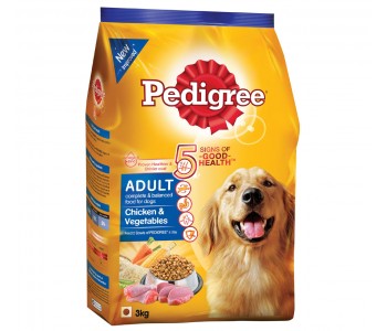 PEDIGREE ADULT DOGS CHICKEN & VEGETABLES 20KG